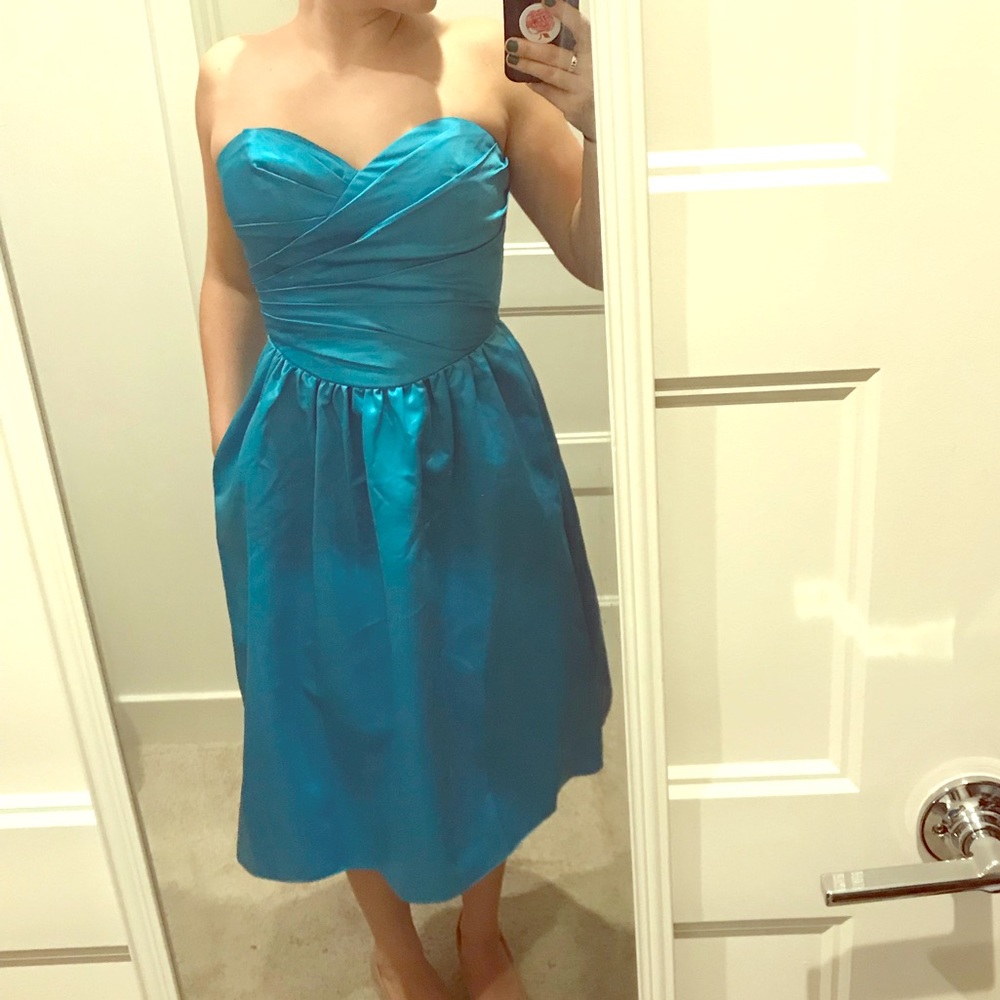 EUC David’s Bridal Bridesmaid Dress